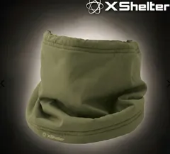 ワークマン エックスシェルター® 断熱 β ネックウォーマー 防寒 保温 軽量　カーキ色