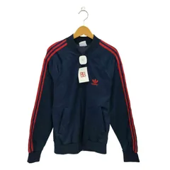 アディダス adidas 70-80S MADE IN USA ATPトレフォイルロゴ サイドライントラックジャケット メンズ JPN：M 