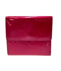 訳あり ルイ・ヴィトン Wホック 二つ折り財布 ポルトモネビエカルトクレディ ヴェルニ M91248 レディース LOUIS VUITTON