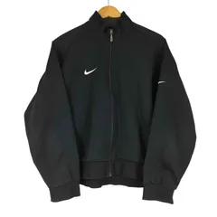 ナイキ NIKE 90S 白タグ スウォッシュロゴ刺繍 トラックジャケット メンズ JPN：L 