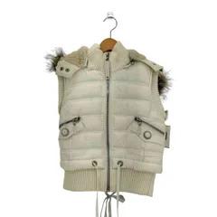 ユーズドフルギ USED古着 バックレース 中綿ファーベスト Y2K レディース  XL