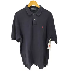ポロバイラルフローレン Polo by RALPH LAUREN 90S  ポニー刺繍 S/S ポロシャツ メンズ import：XL 