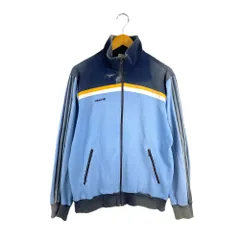 ADIDAS　アディダス　ATS-30　70's-80's　ビンテージモデル　西ドイツ製　ジャージ　トラックジャケット　サイズ5　デサント社　ブルー/ネイビー