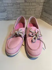 【B1-15】◇Timberland      サイズ24     靴　ピンクのサムネイル