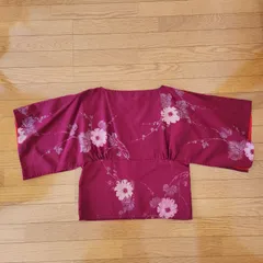 アンティーク着物から　ブラウス　着物リメイク