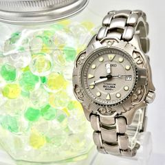 【新品電池】SEIKO セイコー SCUBA スキューバ チタン メンズ 腕時計 ダイバー 200M 回転ベゼル 7N35-6040 330744
