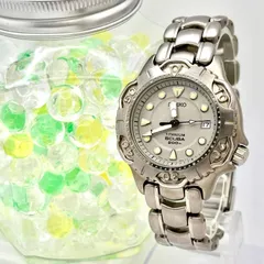 【新品電池】SEIKO セイコー SCUBA スキューバ チタン メンズ 腕時計 ダイバー 200M 回転ベゼル 7N35-6040 330744