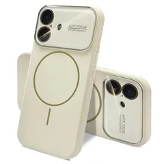 【新品】 danliangqifei iPhone 17 用 ケース シリコン MagSafeに対応 カメラレンズ保護 ワイヤレス充電対応 耐衝撃 米軍規格 さらさら手触り アイフォン17スマホケース マグネ 高耐久性 指紋防止 滑り止め 傷付き防止（ホワ