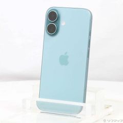 〔中古品〕 iPhone16 256GB ティール MYE13J／A SIMフリー【198】