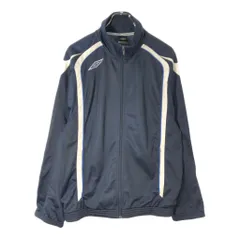 00年代 umbro アンブロ ワンポイントロゴ トラックジャケット スポーツ ネイビー(メンズ XL)中古 古着 X1979
