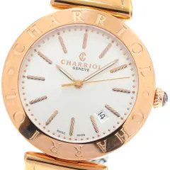 シャリオール CHARRIOL ALP.51.104 アレクサンドル デイト クォーツ メンズ 美品 _935556のサムネイル