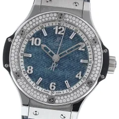 ウブロ HUBLOT 361.SX.2710.NR.1104.JEANS ビッグバン ジーンズ 日本限定 ダイヤベゼル クォーツ レディース _936108のサムネイル