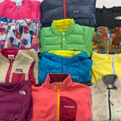 S491★ キッズ アウトドア まとめ12点セット 約80-約110cm アウター フリース