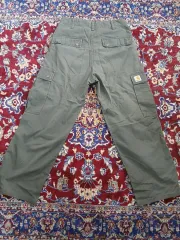 (30 / 32) I015875 カーハート WIP レギュラー カーゴパンツ カーキ