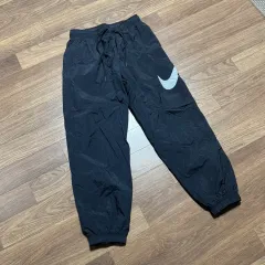 NIKE ナイキ スウッシュ ブラック トレーニング ズボン M