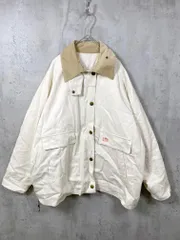 美品 JAVA ジャバ ce0420049 裏地キルティングコットンワークカバーオール ジャケット sizeXL/緑 ◆■レディース