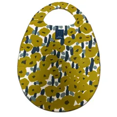 未使用 mina perhonen ミナペルホネン sonata エッグバッグ ハンドバッグ イエロー レディース 古着 中古 USED