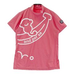 サイズ：M AND PER SE アンパスィ 2025年モデル ハイネック半袖 T