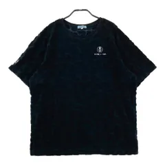 サイズ：50 MARK&LONA マークアンドロナ 2024年モデル 半袖Tシャツ パイル地 レオパード柄 ブラック系 [240101605985] ゴルフウェア メンズ ストスト