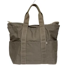 PORTER ポーター キャンバストートバッグ グレージュ レディース 古着 中古 USED