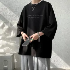 オーバーサイズ　Tシャツ　半袖　大きめ　ビッグシルエット 男女兼用　ユニセックス デザイン　流行りのゆったりサイズ　ストリート