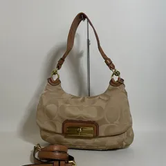 2512-259｜美品｜コーチ シグネチャー 2WAYバッグ ブラウン