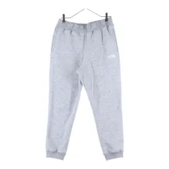 THE NORTH FACE (ザノースフェイス) HEATHER SWEAT PANT 1Pロゴ ヘザースウェットジョガーパンツ グレー NB82333