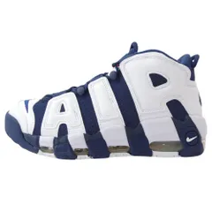 NIKE ナイキ FQ8182-100 Air More Uptempo '96 Olympic エアモアアップテンポ '96  オリンピック スニーカー ネイビー系 27.5cm【新古品】【未使用】【中古】
