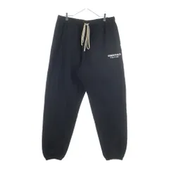 FEAR OF GOD ESSENTIALS (フィアオブゴッド エッセンシャルズ) FLEECE ESSENTIAL SWEATPANT フリース エッセンシャル スウェットパンツ ブラック 130HO242020F