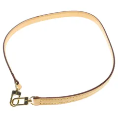 LOUIS VUITTON (ルイヴィトン) ショルダーストラップ ゴールド金具 ベージュ