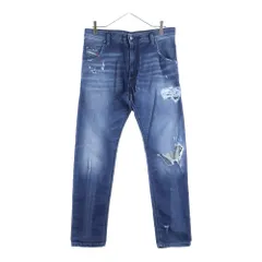 DIESEL (ディーゼル) JOGG JEANS ジョグジーンズ ダメージ加工 デニム インディゴ KROOLEY CB-NE