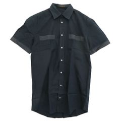 A.P.C. アーペーセー レザースリーブ ウール スタジャン ブルゾン