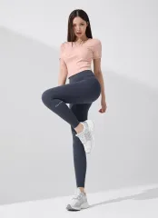 BLACK LABEL cignature 300N スーパーライト レギンス シマーネイビー