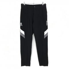 8YARDS ハチヤーズ　裏起毛　蓄熱　ゴルフパンツ　レディース　黒　XS ロゴ 8YARDS ハチヤーズ 裏起毛 蓄熱 ゴルフパンツ レディース 黒 XS ロゴ