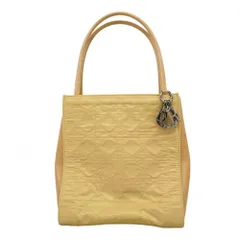 クリスチャン・ディオール(Christian Dior) クリスチャンディオール ハンドバッグ カナージュ ナイロン ベージュ レディース