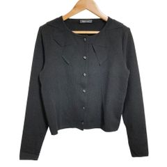 未使用 BURBERRY バーバリー ニット ハイゲージ タイトワンピース 長袖