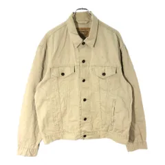 90年代 Levi's リーバイス 70503 トラッカージャケット ベージュ(メンズ L)中古 古着 X2004