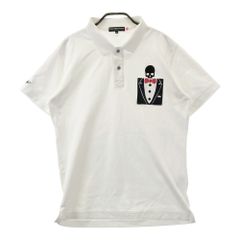 マルボン】ホワイト ポロシャツ malbon golf - メルカリ