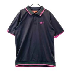 BEAMS GOLF ビームスゴルフ 英字プリント サーマル生地 ストレッチ BEAMS GOLF ビームスゴルフ 英字プリント サーマル生地 ストレッチ