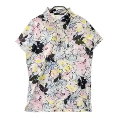 サイズ：M RLX ラルフローレン  半袖ポロシャツ 花 総柄 ピンク系 [240101606603] ゴルフウェア レディース ストスト