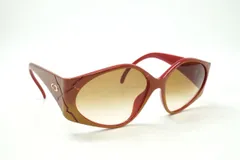 クリスチャン ディオール ヴィンテージ 60□15  デザイン サングラス アイウェア 2348 10 CDロゴ 赤 レッド Christian Dior 4308k