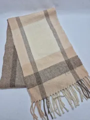 【used品】美品！FURLA レディースマフラー ウール & カシミヤ