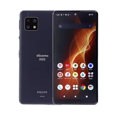 Aquos Sense 5G 64GB ブラック Sharp SH-53A ドコモ SIMロック解除済み Bランク スマホ 本体 送料無料 即日発送