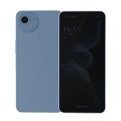 SHARP AQUOS スマートフォン 本体 ライトブルー - メルカリ