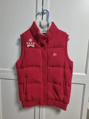 パーリーゲイツ レディース ゴルフ ウール グースダウン ダウン ベスト ベスト 1サイズ