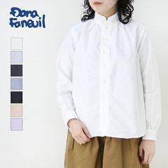 ダナファヌル 2着セット 日本製 オックス ワンピースカラーシャツ プル