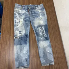★ディースクエアード（DSQUARED2）   ダメージ加工 デニムパンツ   サイズ40