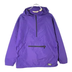 80年代 USA製 L.L.Bean エルエルビーン アノラックパーカー アウトドア パープル(レディース L)中古 古着 X2021