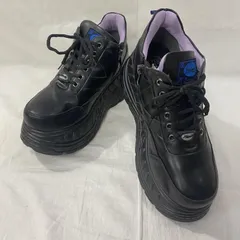 ヨースケ 厚底スニーカー オリジナルニューモールドソール black × purple 27cm メンズ 27.0cm ISItems【USED】【古着】【中古】50134040