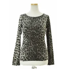 【HYSTERICS】00s レオパード柄ベロア長袖Tシャツ